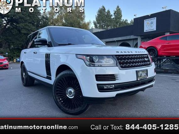 LAND ROVER RANGE ROVER 2017 SALGS2FE8HA335061 image LAND ROVER RANGE ROVER 2017 SALGS2FE8HA335061 image